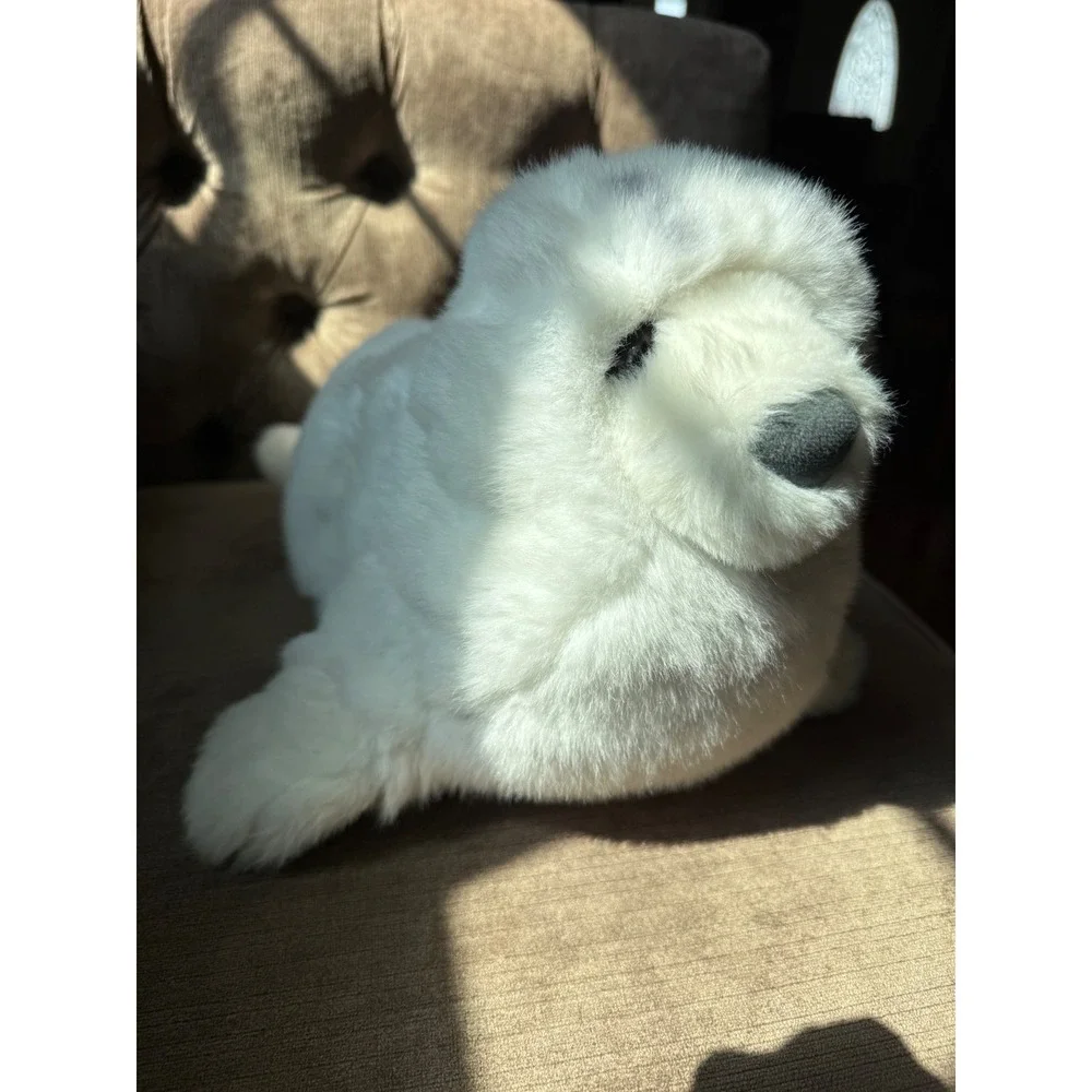 Douglas Harp Seal Pup Plush Kids White Excellent Soft Cuddle Toy Stuffed